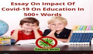 Short essay on coronavirus image