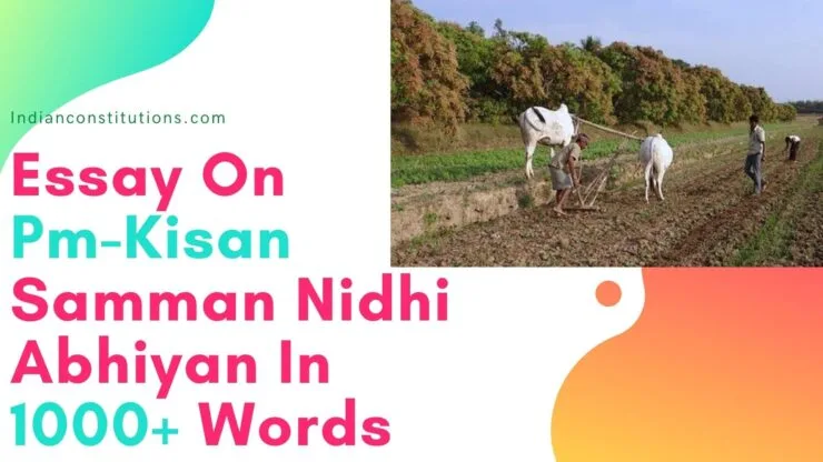 Essay On PM-KISAN Scheme