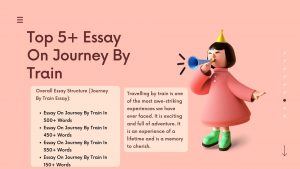 essay on journey by train