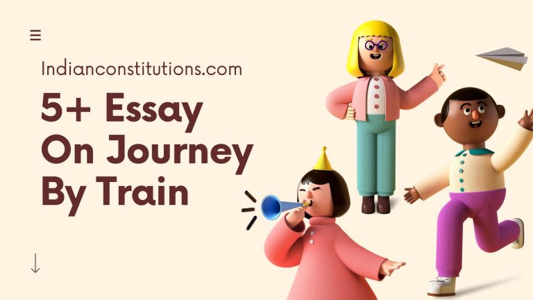 essay on journey by train