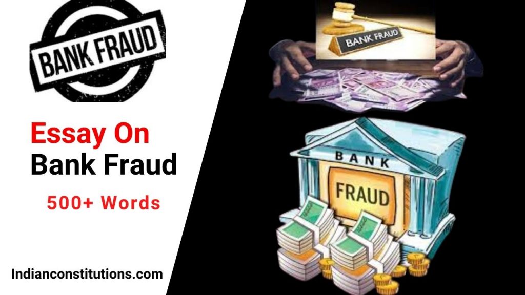 essay on banking frauds