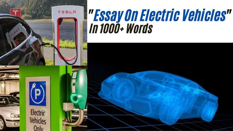 Essay On Electric Vehicles In India | Electric Vehicles Essay In