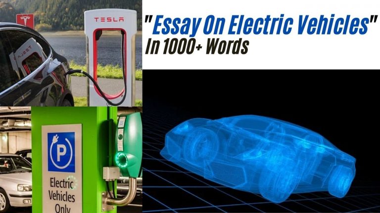 Essay On Electric Vehicles