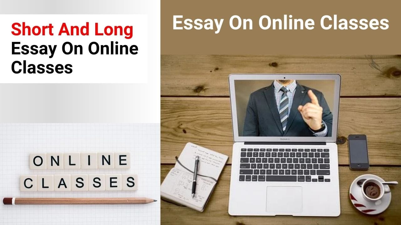 essay on the topic online classes