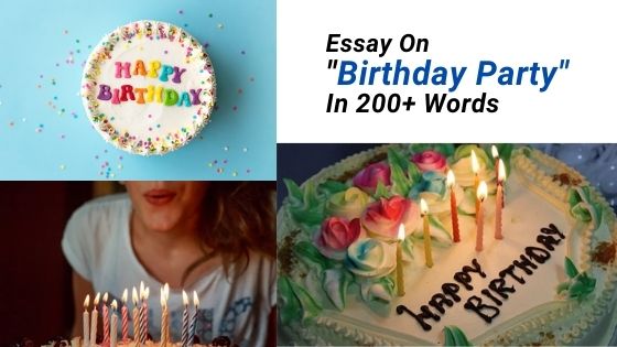 Essay on birthday party for class 5 Essay on birthday party for class 5 picture