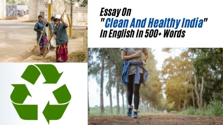Essay On Clean And Healthy India