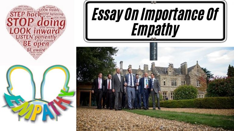 Importance Of Empathy Essay