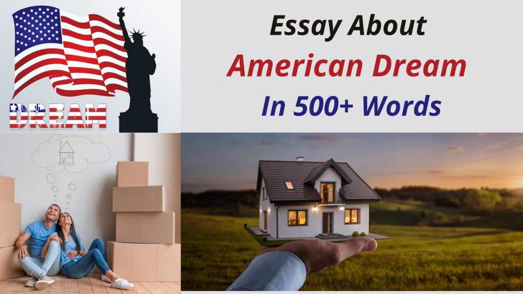 what is my american dream essay