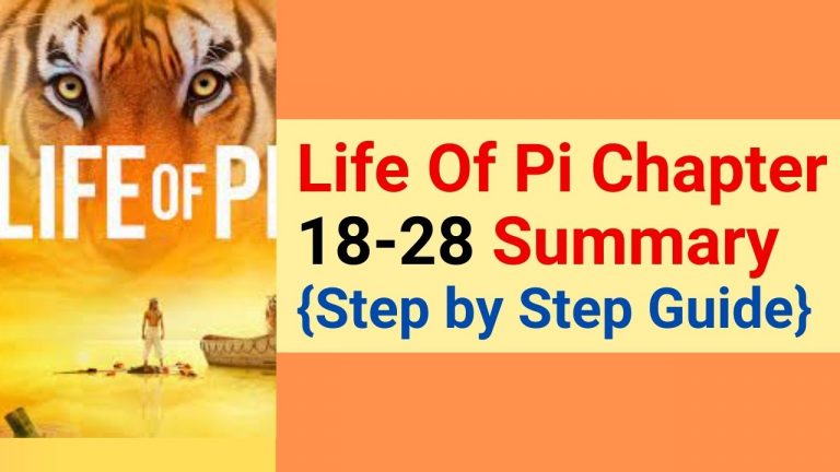 Life Of Pi Chapter 18-28 Summary