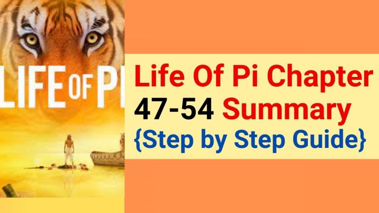 Life Of Pi Chapter 47-54 Summary