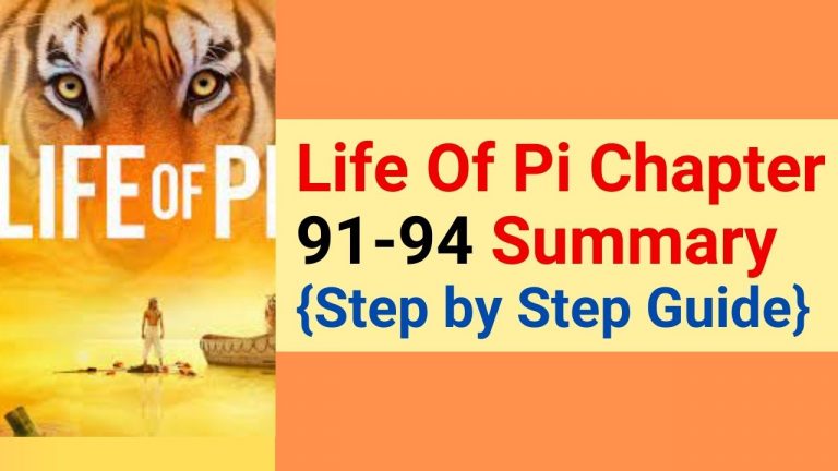 Life Of Pi Chapter 91-94 Summary