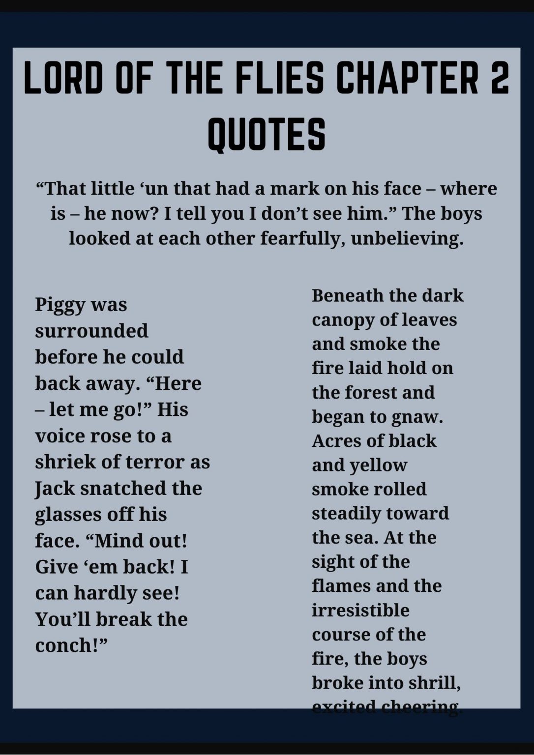 lord of chaos chapter summary lord of chaos chapter summary