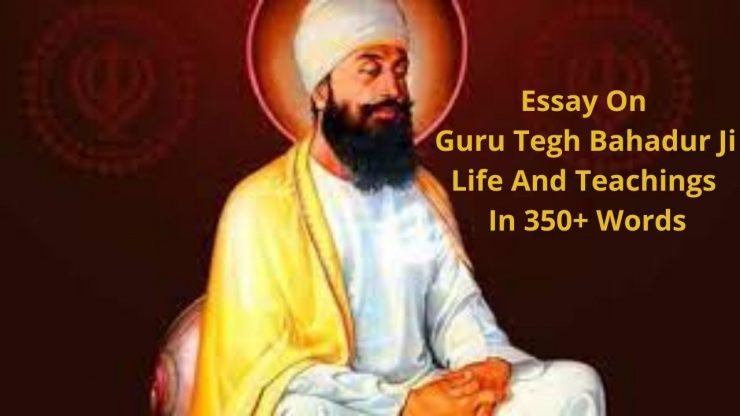 essay on teachings of guru teg bahadur ji
