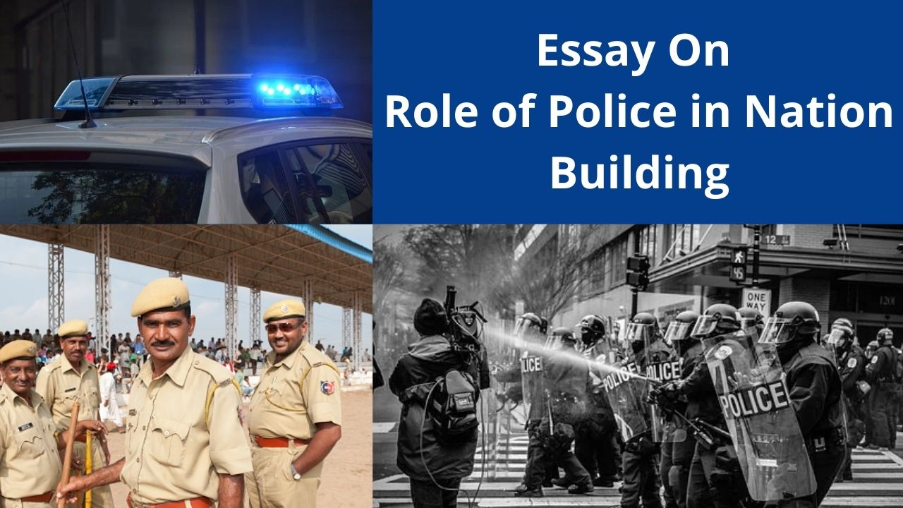 essay on role of police