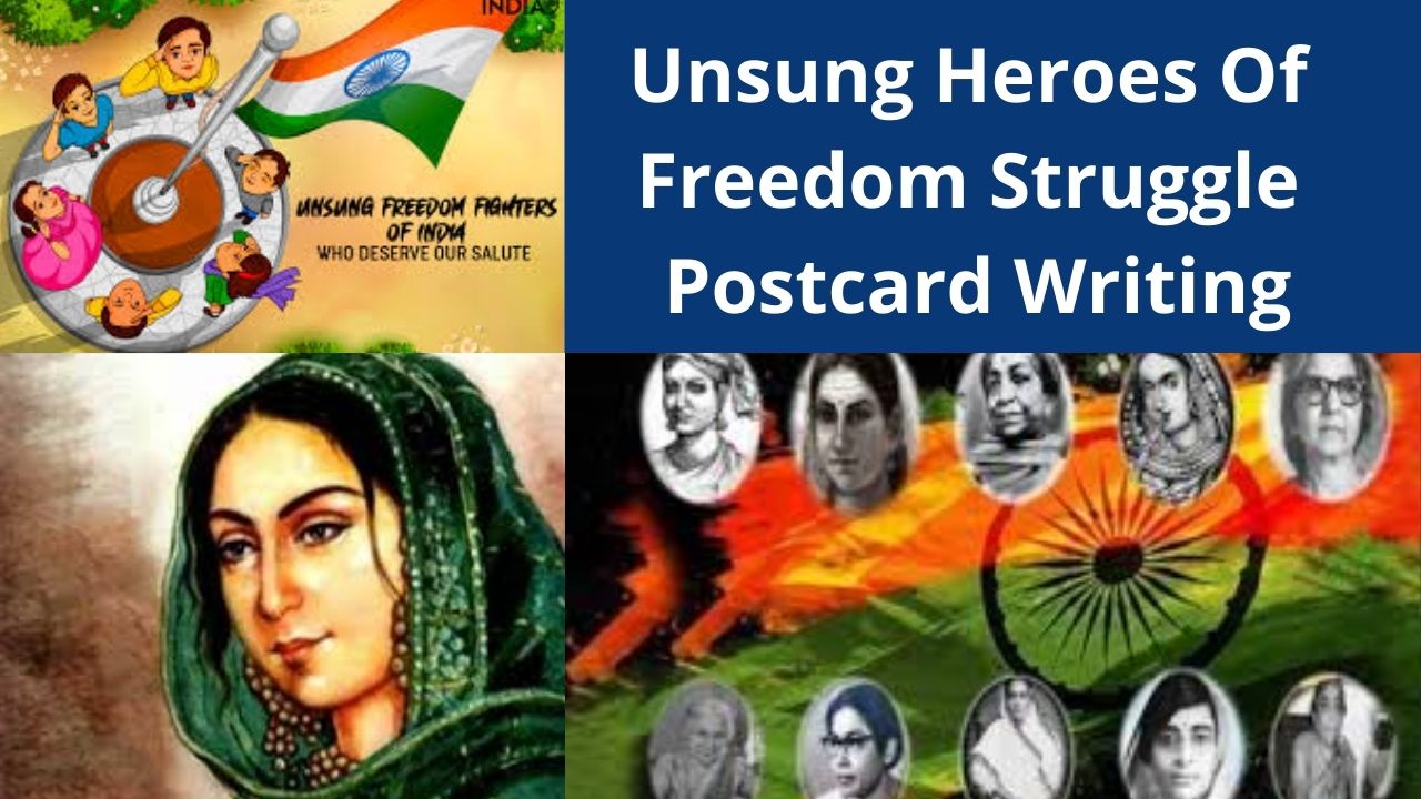 essay on unsung heroes of freedom struggle postcard