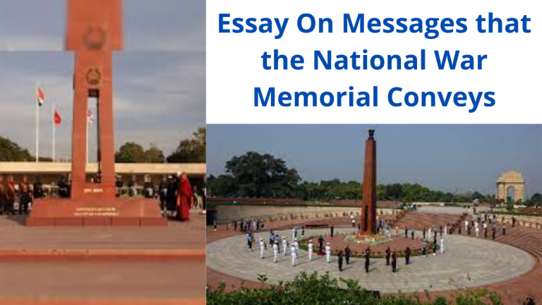 Essay On Messages that the National War Memorial Conveys