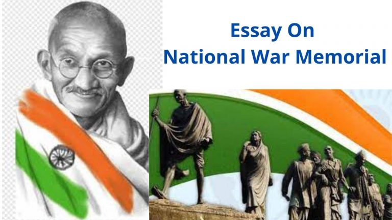 Essay On National War Memorial