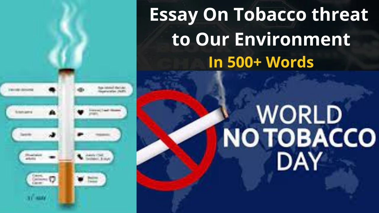 Essay On Tobacco threat to Our Environment