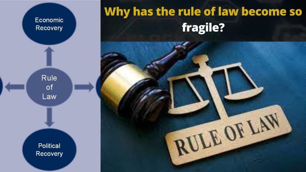 Why has the rule of law so fragile? » ️