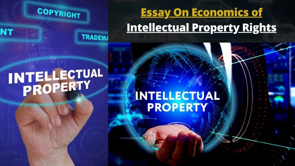Essay On Economics of Intellectual Property Rights » ️