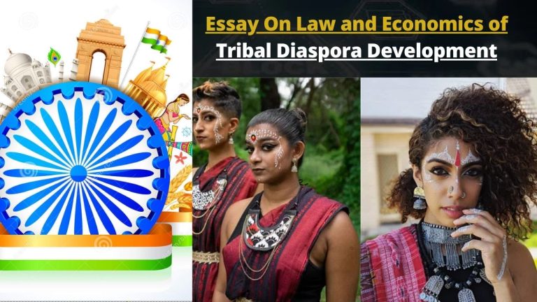 Essay On Law and Economics of Tribal Diaspora Development