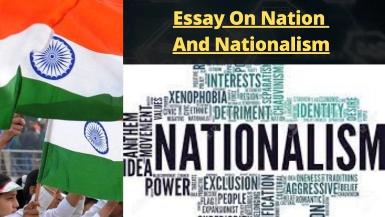 Essay On Nation and Nationalism