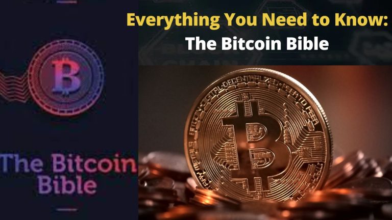 Everything You Need to Know: The Bitcoin Bible